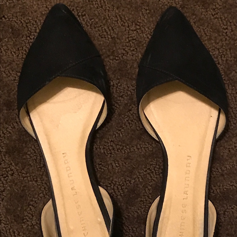 Black flats